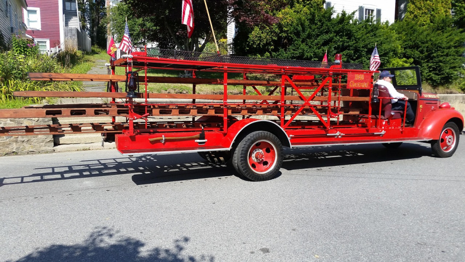 firefighter fire truck rescue