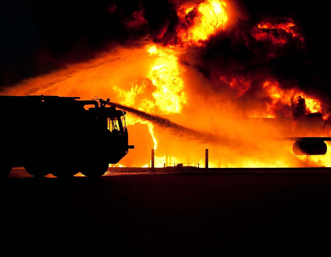 firefighter fire truck rescue